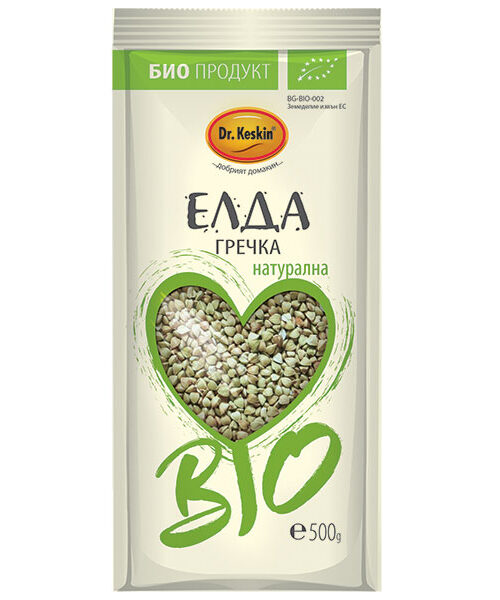БИО Елда, гречка, натурална, Dr. Keskin, 500 гр.