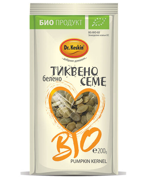 БИО Тиквено семе, белено, Dr. Keskin, 200 гр.