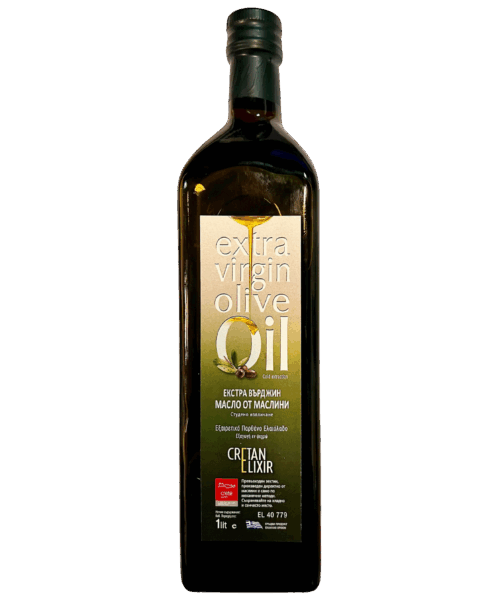 Маслиново масло Екстра върджин Cretan Elixir, 1 л