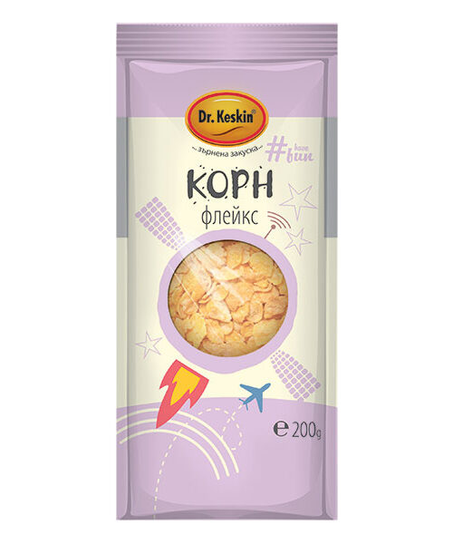 Корнфлейкс натурален Dr. Keskin, 200 гр.