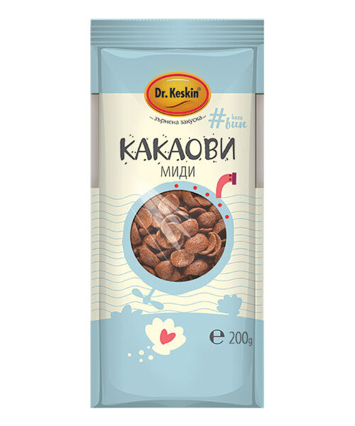 Корнфлейкс какаови миди Dr. Keskin, 200 гр.