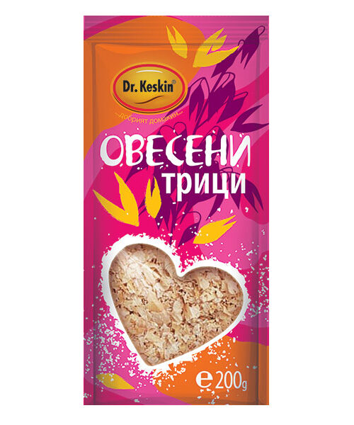 Овесени трици Dr. Keskin, 200 гр.