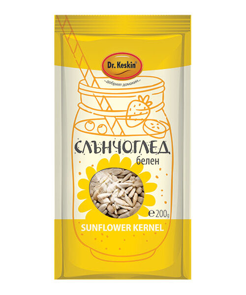 Слънчогледово семе, белено, Dr. Keskin, 200 гр.
