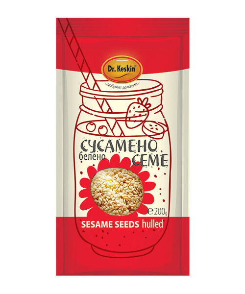 Сусамено семе, белено, Dr. Keskin, 200 гр.
