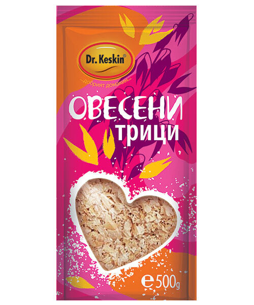 Овесени трици Dr. Keskin, 500 гр.