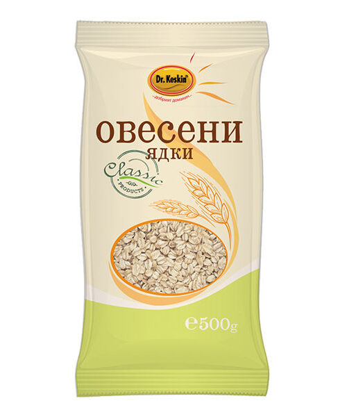 Овесени ядки, класик, Dr. Keskin, 500 гр.