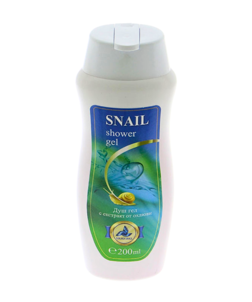 Душ гел с екстракт от охлюви и Д-пантенол, Golden Snail, 200 мл