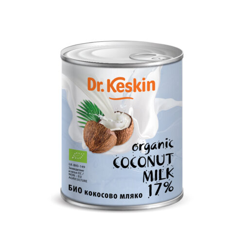 БИО Кокосово мляко Dr. Keskin, 17 процента, 400 мл