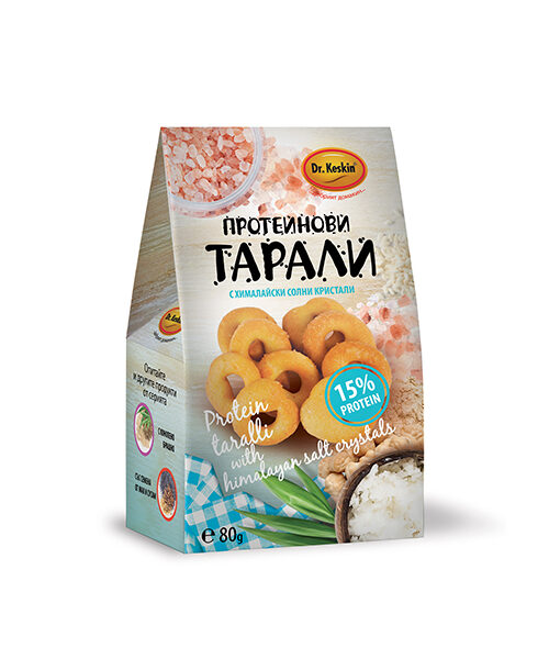 Тарали с хим. солни кристали, 15% протеин Dr. Keskin, 80 гр.