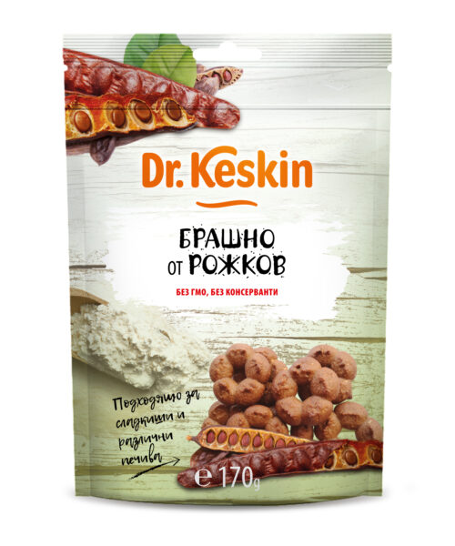 Брашно от рожков Dr. Keskin, 170 гр.