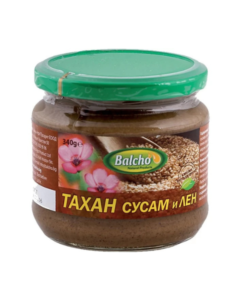 Sesame Tahan with linseed "Balcho", 340g