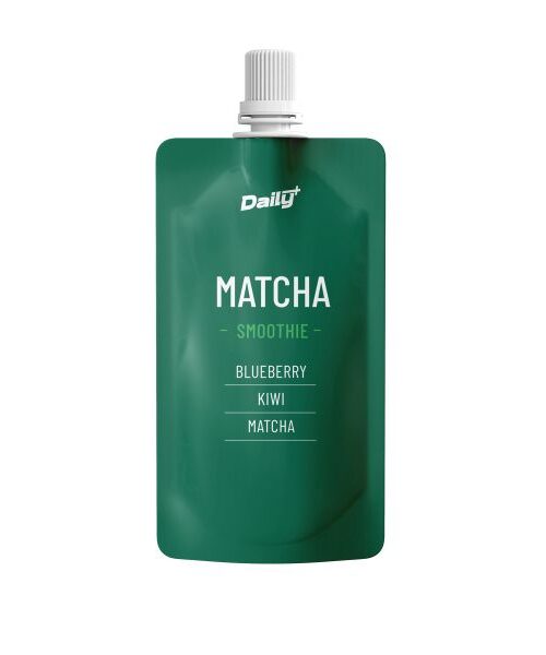 Смути с матча чай, боровинки и киви Daily, 50 гр.