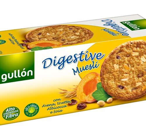 Бисквити Digestive мюсли, Gullon, 230 гр.