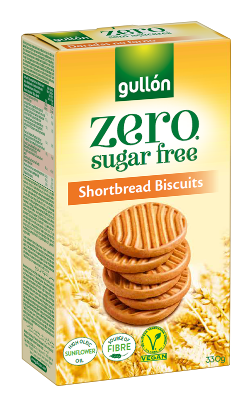 Бисквити Shortbread, Gullon, без захар, 330 гр.